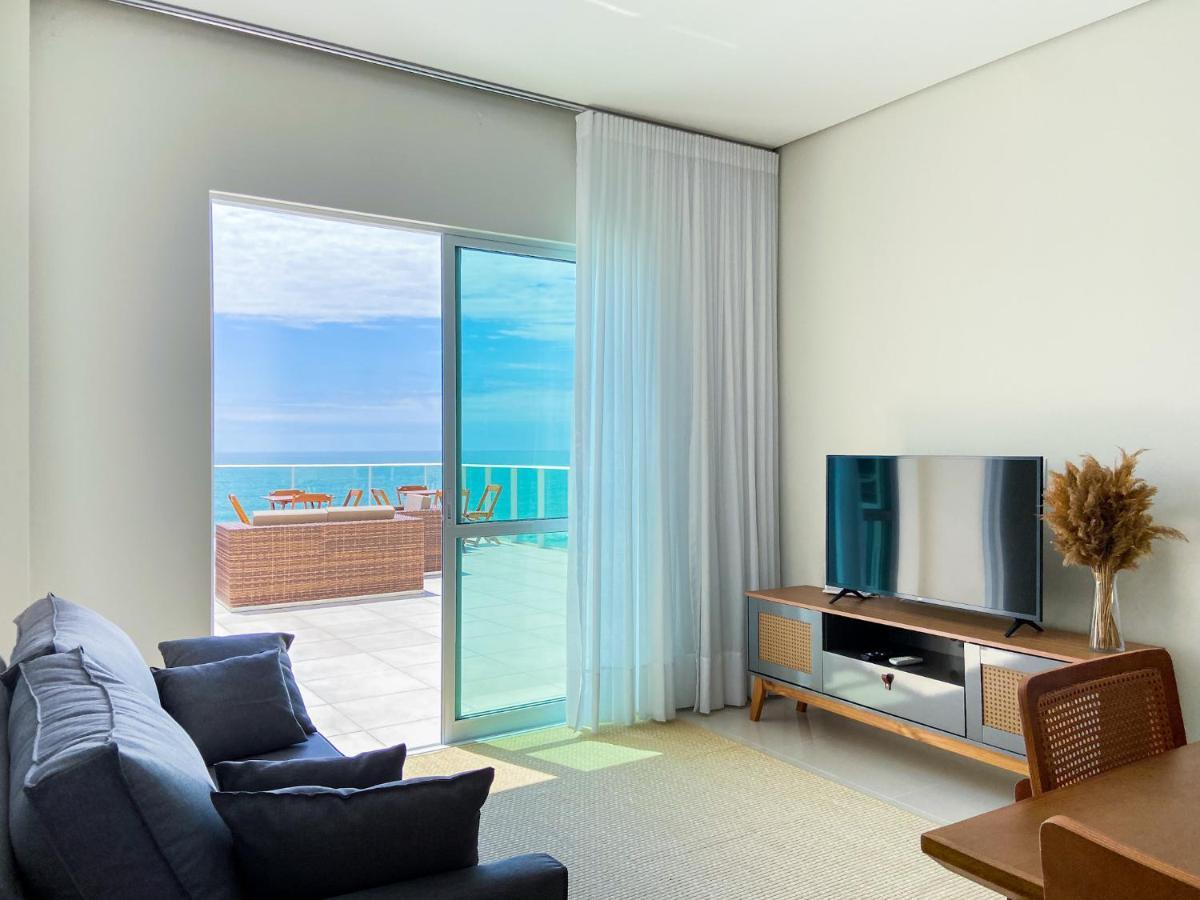 Апартаменти Infinito - Cobertura Frente Mar Com Piscina Говернадор-Селсу-Рамус Екстер'єр фото