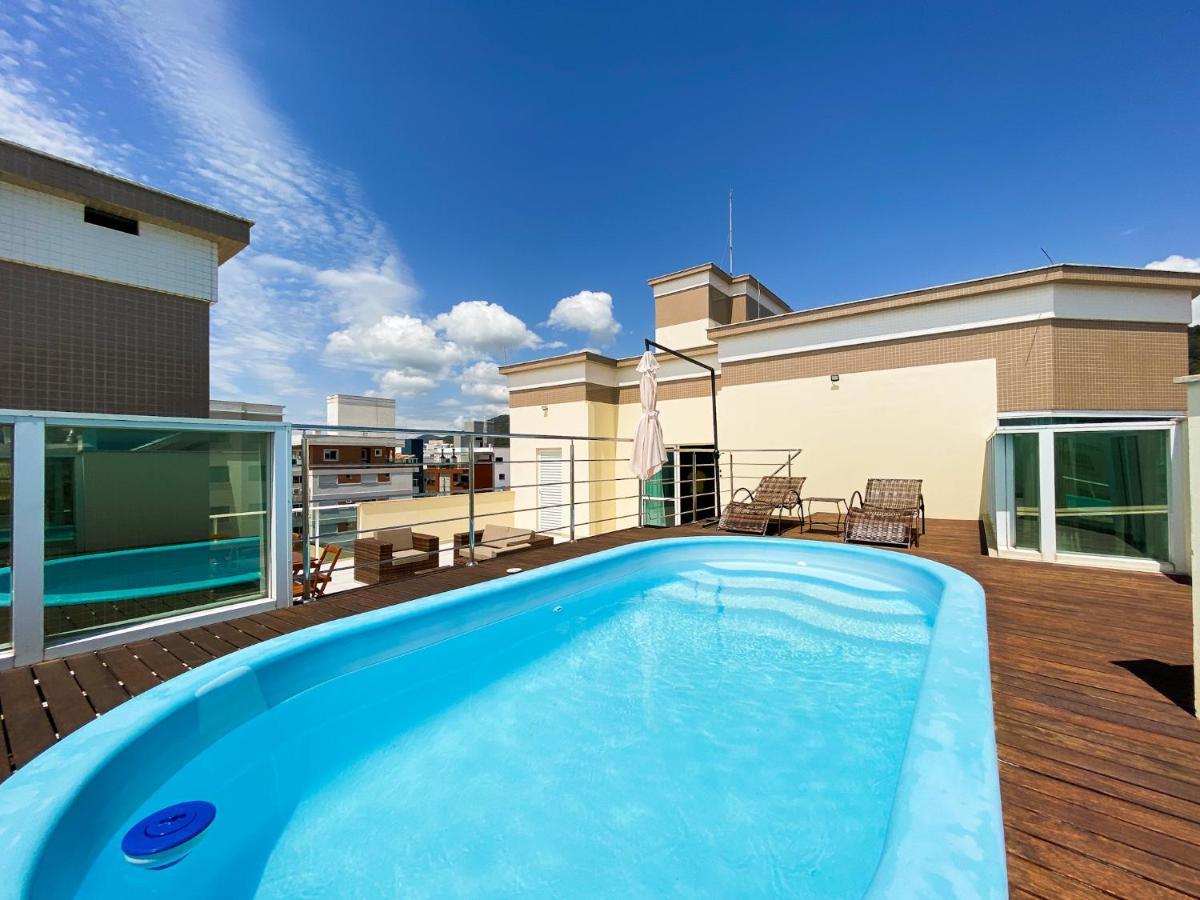 Апартаменти Infinito - Cobertura Frente Mar Com Piscina Говернадор-Селсу-Рамус Екстер'єр фото